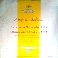 Deutsche Grammophon : Kempff - Beethoven Sonatas 1 & 2